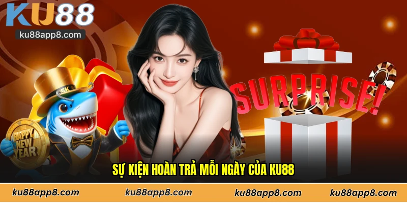 Sự kiện hoàn trả mỗi ngày của Ku88